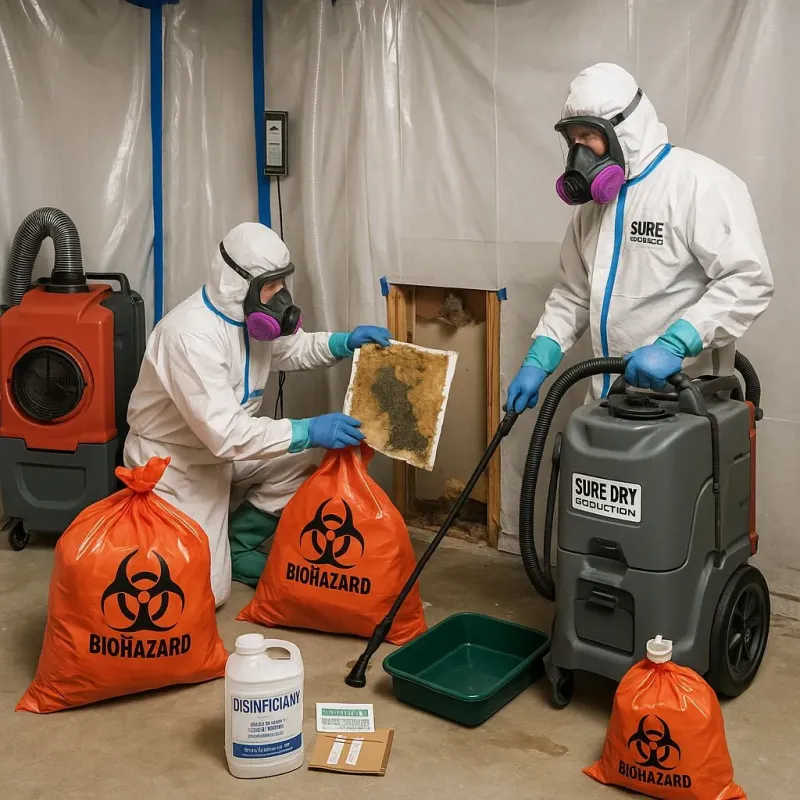 Contaminated Water Handling Protocols process in Frederick County, VA