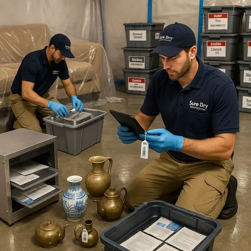 Content Protection and Restoration process in Frederick County, VA